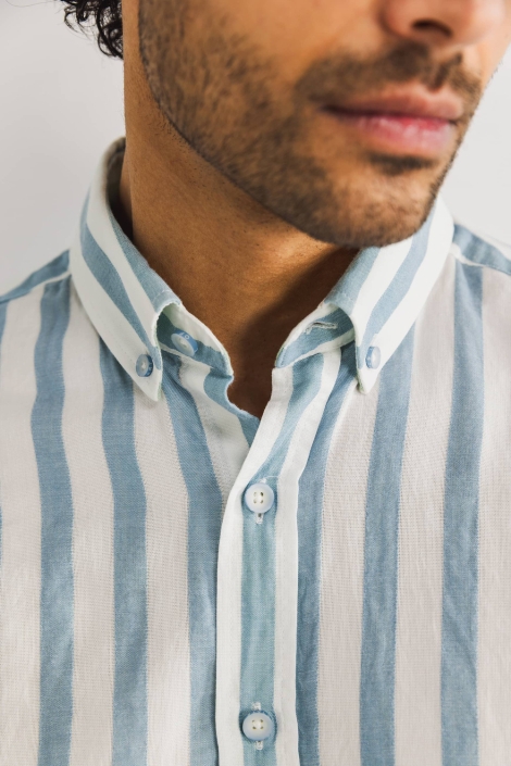 State of Art shirt ls striped dou